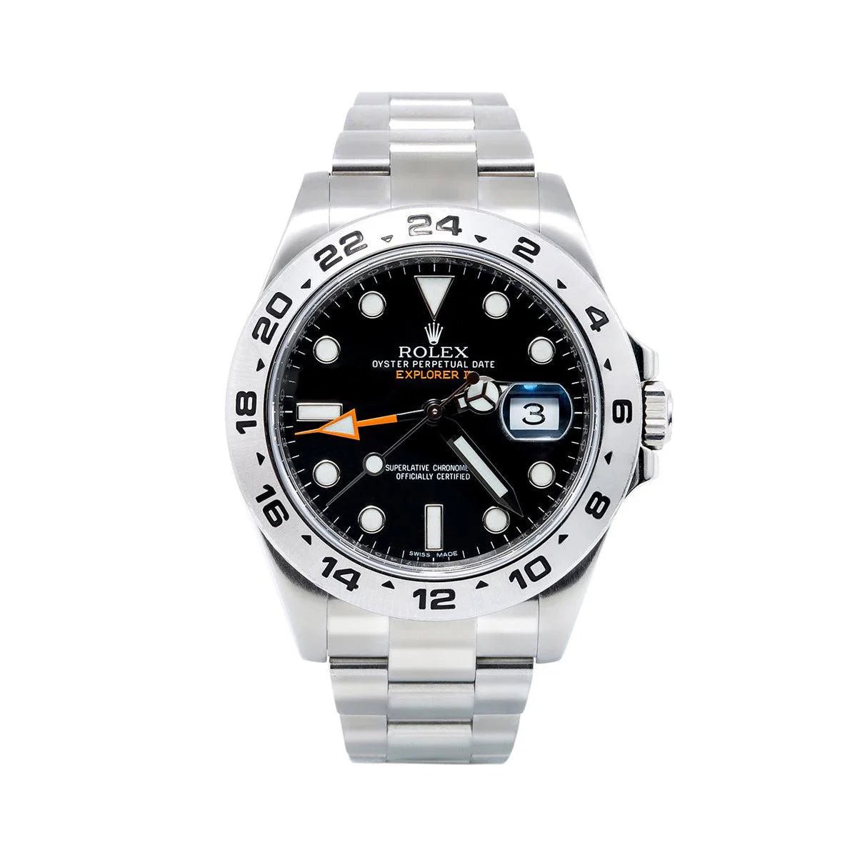 0E8A1164_2000x_1440x1440_c5725dc0-a3a7-47fd-9502-499df3cc71f1.jpg Rolex Explorer II 42MM 216570 – Black Dial Stainless Steel Oyster Bracelet - 图片 1