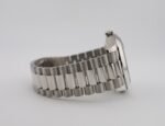 Rolex Day-Date 40 Platinum Ice Blue Diagonal Motif Dial & Smooth Bezel President Bracelet 228206 - - Image 5