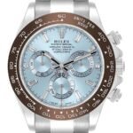 Rolex Daytona Ice Blue Diamond Dial Platinum Chronograph Watch 116506 - Image 2