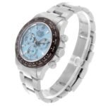 Rolex Daytona Ice Blue Diamond Dial Platinum Chronograph Watch 116506 - Image 5