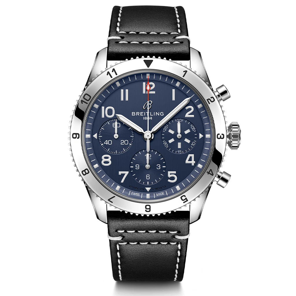 12_1_A233801A1C1X1.png Classic AVI Chronograph 42 Tribute To Vought F4U Corsair A233801A1C1X1 - Image 1
