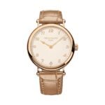 35mm Ultra Thin 18k Rose Gold Silver Dial Automatic