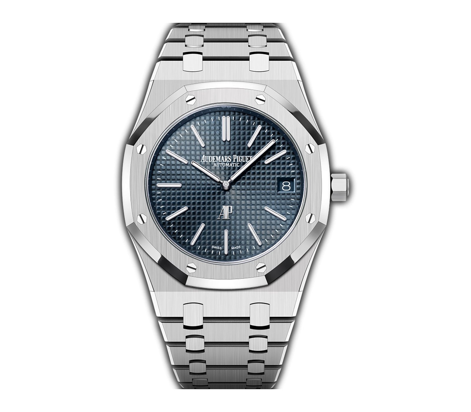 AP-16202ST.jpg 39mm Jumbo Extra-Thin Steel Blue Dial - Image 1