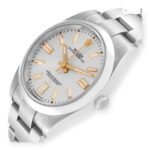Rolex Oyster Perpetual 41 Silver Dial Steel Mens Watch 124300 - Image 3