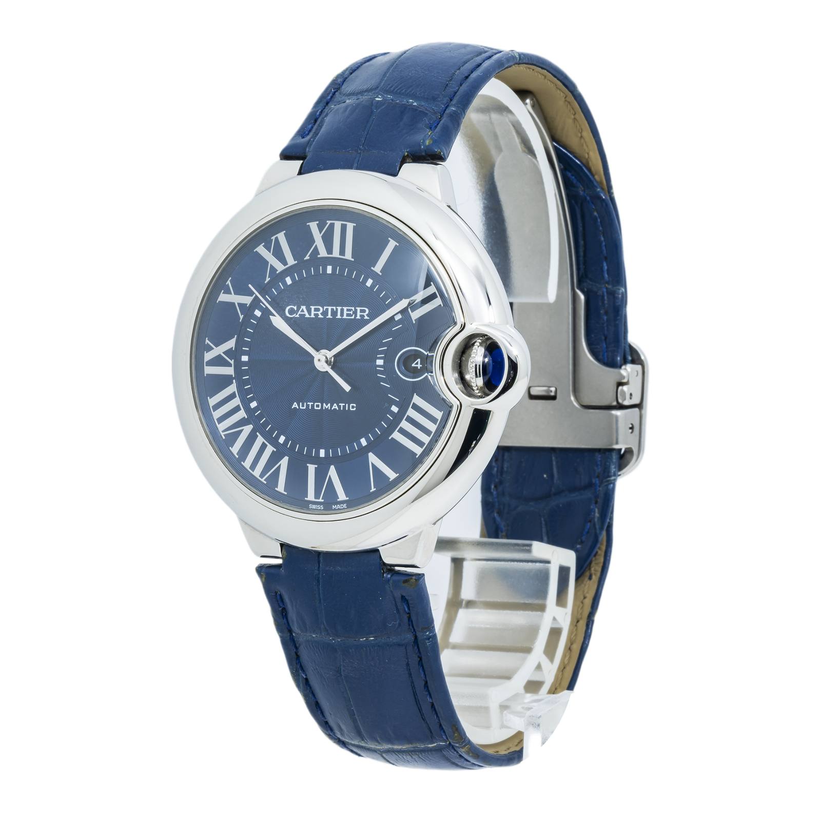 Pre-Owned-Cartier-Ballon-Bleu-42mm-Stainless-Steel-Automatic-Mens-Watch-WSBB0027-JD-Watches-NY.png Cartier Ballon Bleu 42mm Stainless Steel Automatic Men's Watch WSBB0027 - 图片 1