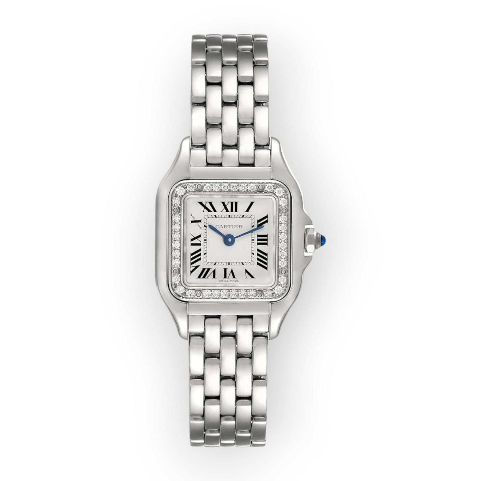 Pre-Owned-Cartier-Panthere-Small-Steel-Diamond-Bezel-Ladies-Watch-W4PN0007-JD-Watches-NY.jpg Cartier Panthere Small Steel Diamond Bezel Ladies Watch W4PN0007 - 图片 1