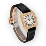Cartier Santos Dumont Yellow Gold WH100351 Silver Dial Women's Watch - Image 4