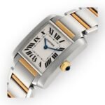 Cartier Tank Francaise Steel Yellow Gold Watch W51006Q4 - 图片 5