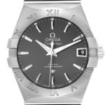 Omega Constellation Co-Axial 123.10.38.21.06.001 Stainless Steel Mens Watch - Image 2