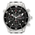 Omega Seamaster Chronograph 213.30.42.40.01.001 Black Dial Steel Mens Watch - Image 2