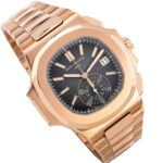 Patek Philippe Nautilus 5980/1R-001 Chronograph Date Rose Gold Watch (2022-2024) - Image 6