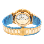Patek Philippe Nautilus 5990/1R-001 Travel Time Flyback Chronograph Rose Gold Blue Dial - Image 4