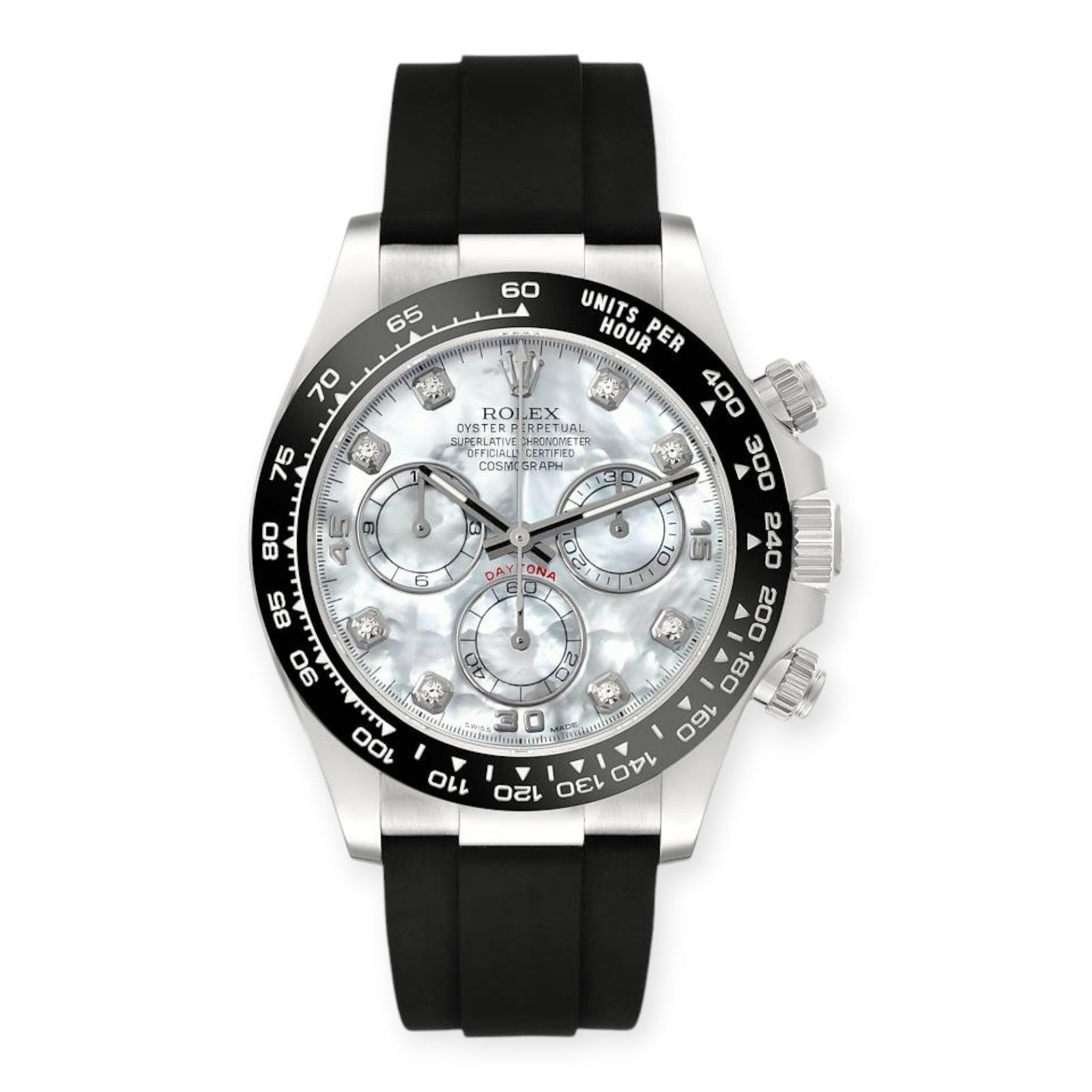 Pre-Owned-Rolex-Cosmograph-Daytona-116519-Oysterflex-White-Gold-Mother-Of-Pearl-Diamond-Dial-Mens-Watch-JD-Watches-NY.jpg Rolex Cosmograph Daytona 116519 Oysterflex White Gold Mother Of Pearl Diamond Dial Mens Watch - Image 1