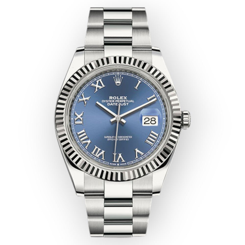 Pre-Owned-Rolex-Datejust-126334-41mm-Blue-Roman-Numerals-Dial-JD-Watches-NY.jpg Rolex Datejust 126334 41mm Blue Roman Numerals Dial - 图片 1