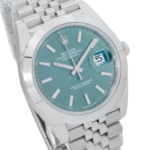 Rolex Datejust 41 – Stainless Steel with Mint Green Dial and Jubilee Bracelet Ref. 126300 - Image 2