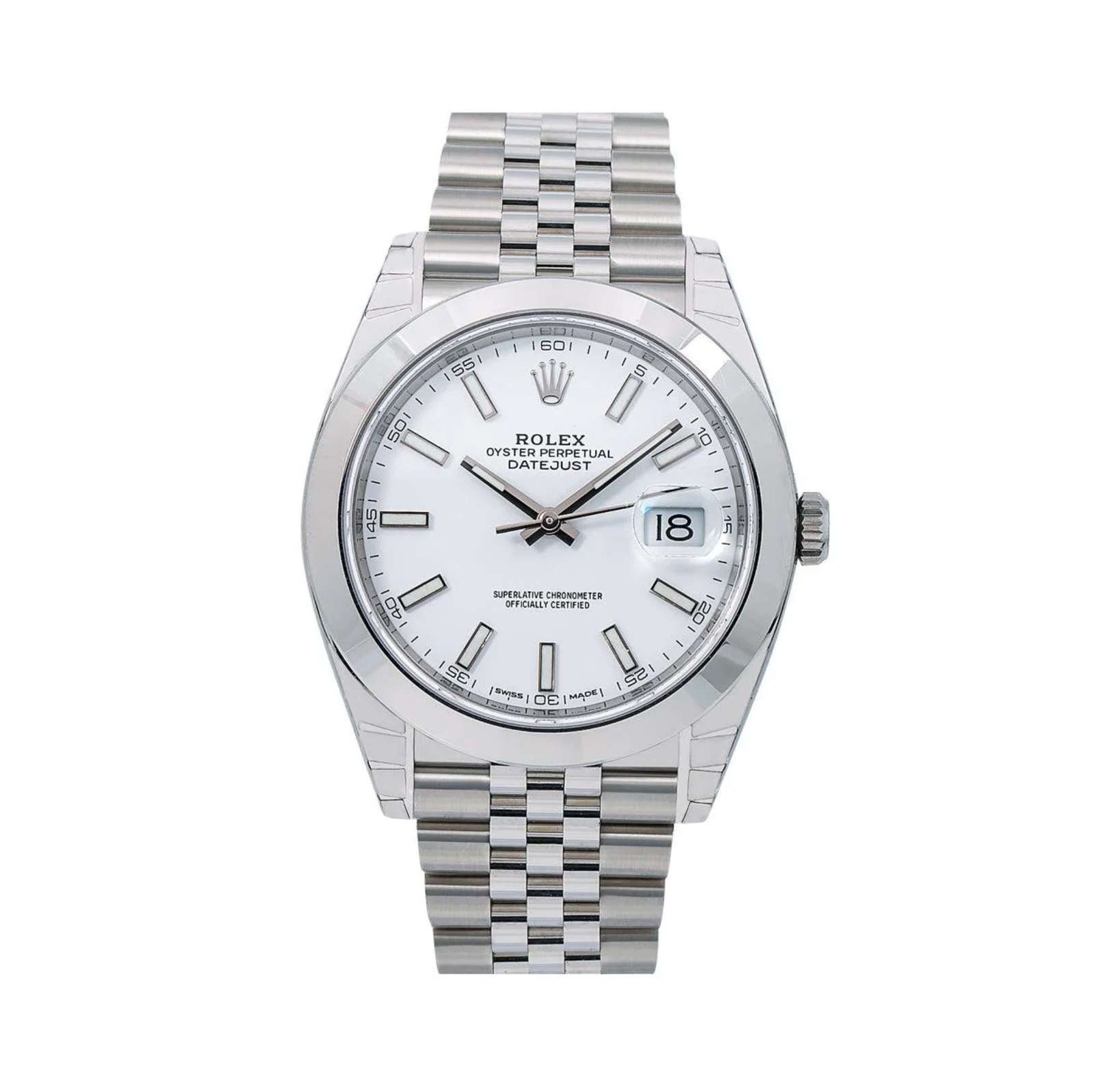 Pre-Owned-Rolex-Datejust-41-Stainless-Steel-with-White-Stick-Dial-and-Jubilee-Bracelet-Ref_-126300-JD-Watches-NY.png Rolex Datejust 41 – Stainless Steel with White Stick Dial and Jubilee Bracelet Ref. 126300 - 图片 1