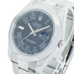 Rolex Datejust II 116300 – 41mm Stainless Steel, Smooth Bezel, Oyster Bracelet - Image 2