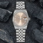 Rolex Datejust Stainless Steel 36mm with Engine Turned Bezel 16220 and Jubilee Bracelet - Image 5