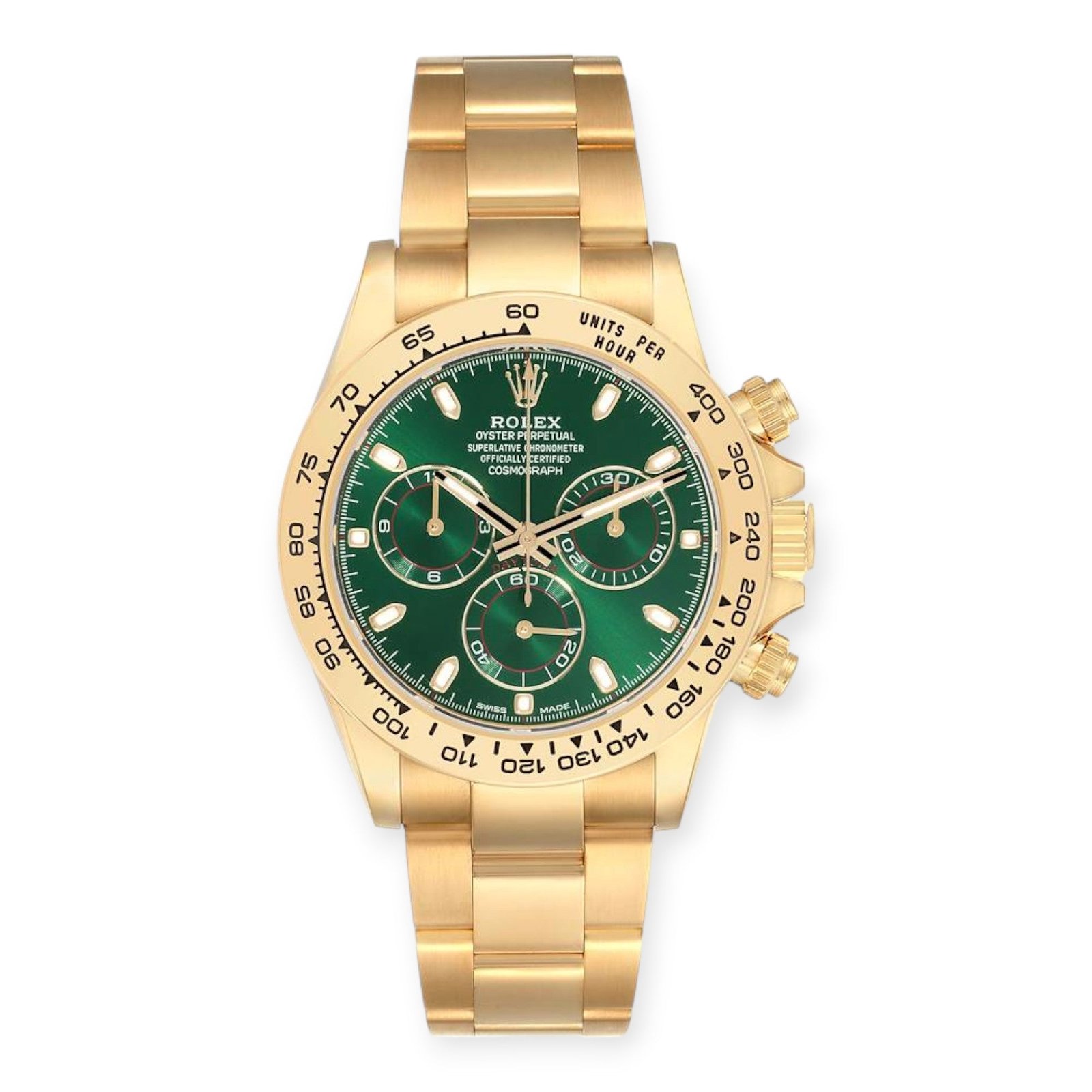 Pre-Owned-Rolex-Daytona-116508-Yellow-Gold-Green-Dial-Mens-Watch-JD-Watches-NY.jpg Rolex Daytona 116508 Yellow Gold Green Dial Mens Watch - 图片 1