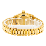 Rolex Lady-Datejust 6917 – Champagne Roman Dial – 18k Yellow Gold President Bracelet – 26mm - Image 4