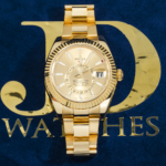 Rolex Sky-Dweller 326938 42mm 18k Yellow Gold Champagne Dial with Champagne Hour Markers – Oyster Bracelet (Year: 2020-2024) - Image 5