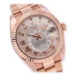 Rolex Sky Dweller Rose Gold 326935 Pink Sundust Dial Oyster Bracelet - Image 2