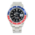 Rolex Stainless Steel GMT Master II 16700 with Red and Blue Insert (Pepsi) and Oyster Bracelet