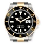 Rolex Submariner 40MM Two Tone Watch Blue Ceramic Bezel Blue Dial 116613LN - Image 2