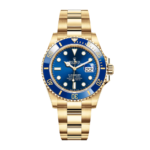 Rolex Submariner Date – 18k Yellow Gold with Blue Dial and Blue Ceramic Bezel Ref. 126618LB