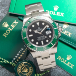 Rolex Submariner Date – 41mm Stainless Steel with Green Ceramic Bezel and Black Dial Ref. 126610LV “Starbucks” - Image 4