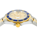 Rolex Submariner Two Tone 16613 Champagne Serti Dial Blue Insert Bezel - Image 3