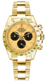 Rolex Daytona 116528 40MM Champagne Dial & Yellow Gold Bracelet - 图片 5