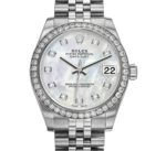 Rolex Datejust 31mm – Mother of Pearl Diamond Dial & Diamond Bezel | Ref. 178384 - Image 2
