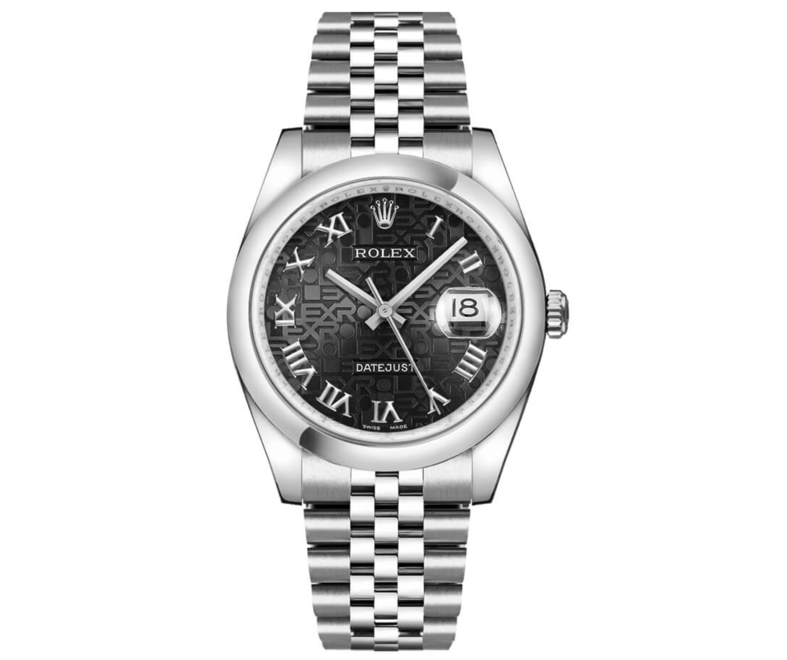 Screenshot2025-09-16at1.54.59PM.png Rolex Datejust 36 – Black Jubilee Roman Dial | Ref. 116200 - Image 1