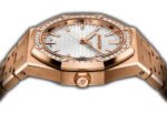 34mm 18k Rose Gold Diamond Bezel Silver Dial Automatic - Image 5