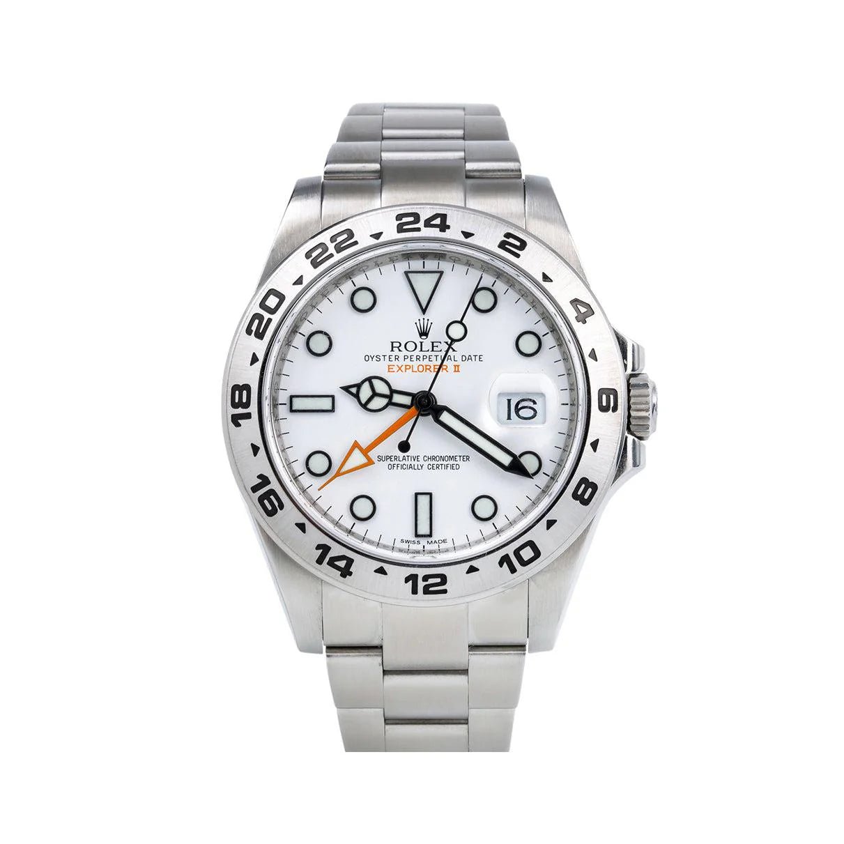 major.jpg Rolex Explorer II 42MM Polar 216570 – White Dial Stainless Steel Oyster Bracelet - Image 1